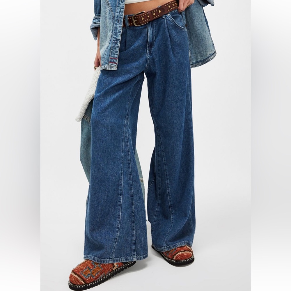 Free People Sheridan Trouser Flare Jeans We The Free